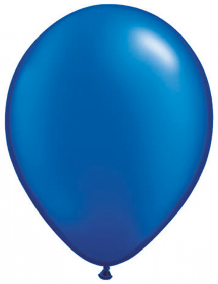 Folať balóniky Pearl 28 cm latex blue 100 kusov