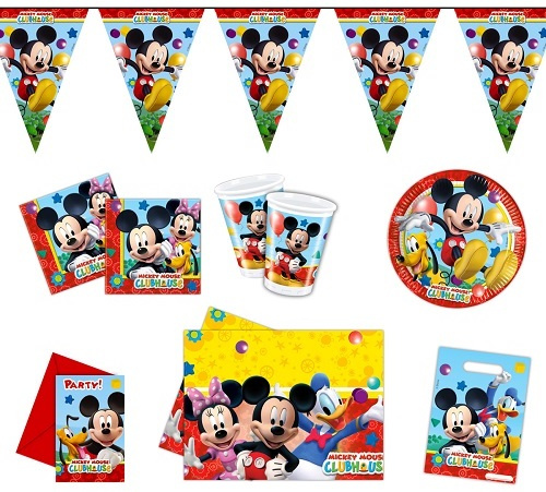 Folat párty balenie Mickey Mouse Clubhouse kartón 54 ks