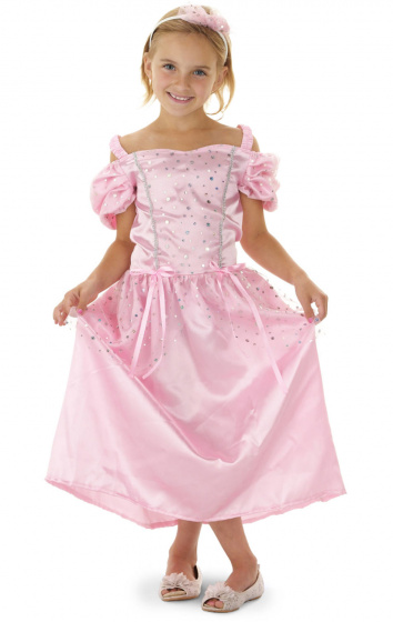 Folat šaty šaty Fairy princess girls pink mt 98-116