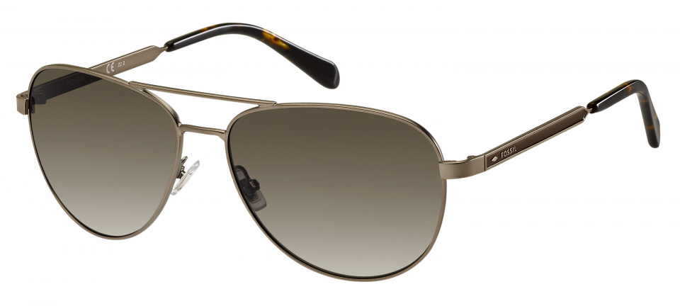 Fossil FOS 3065/S sunglasses ladies matt brown/brown