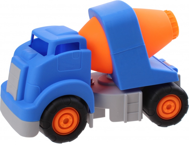 cement mixer 23 cm blue/orange