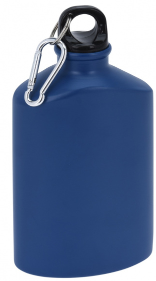 drinking bottle 10x5x19 cm aluminium 500 ml blue