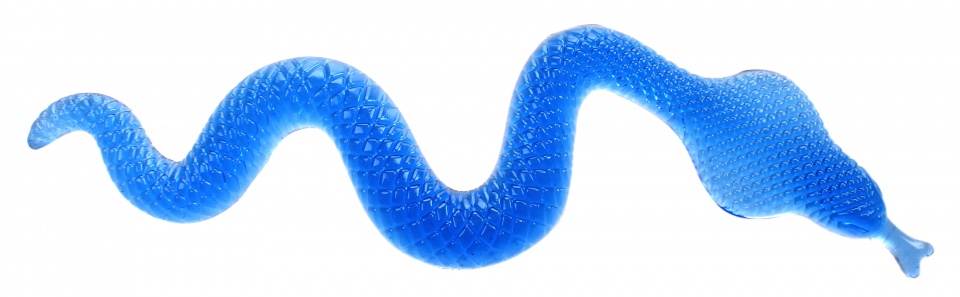 sticky hose 25 cm blue