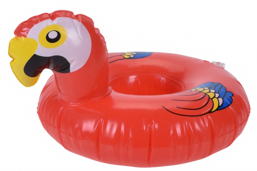 inflatable cup holder 18 cm pelican red