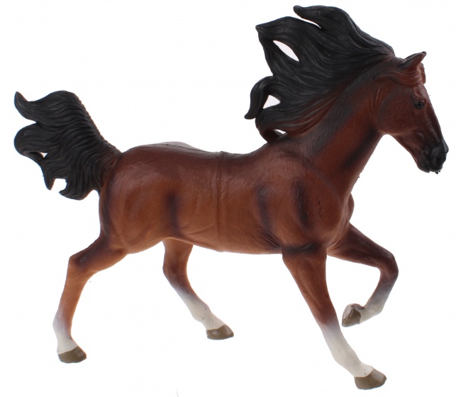Horse 16cm light brown