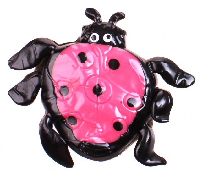 mucilage ladybug 8 x 7 cm red