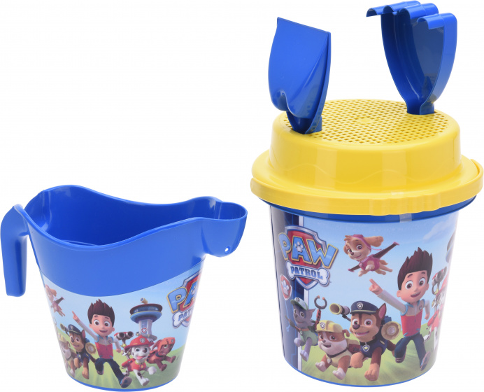 Free and Easy strandset blauw 'paw patrol' 5 delig