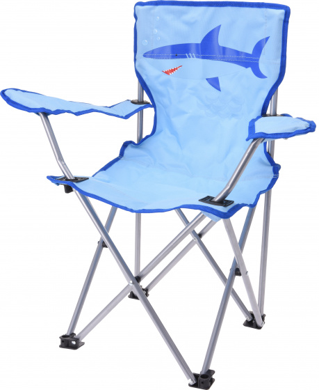 folding chair boys shark blue 36 x 36 x 34 cm