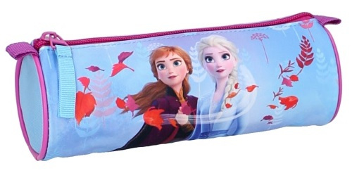 Disney etui frozen meisjes 20 cm polyester lichtblauw/roze