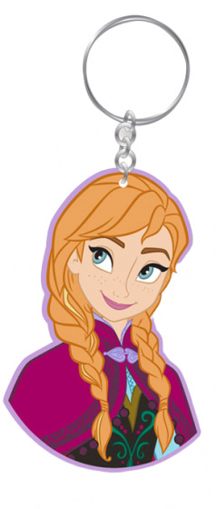 Disney sleutelhanger frozen ii anna 15 x 17 cm roze
