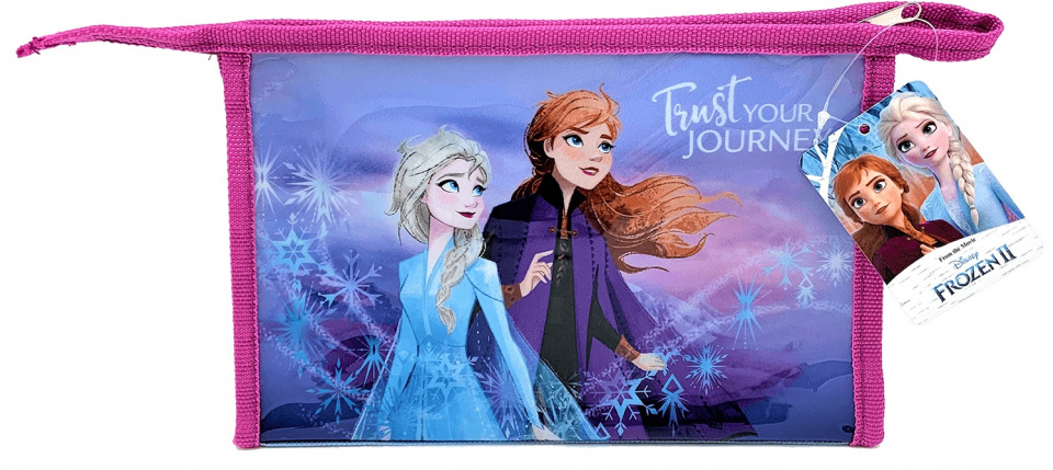 Disney toaletná taška 1 liter Frozen II fialová/modrá