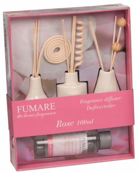 Fumare krémový difuzér vône 100 ml ruže 3 kusy