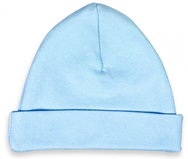 baby hat junior cotton light blue size 62/68