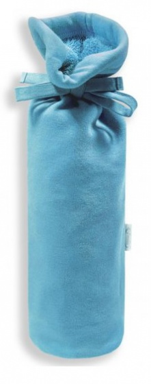 Funnies kruikenzak junior 22 cm katoen blauw Funnies kruikenzak junior 22 cm katoen blauw