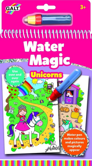 Galt waterkleurboek unicorn junior 26 x 14 cm 2 delig