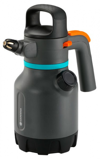 Gardena drukspuit 3 bar 1,25 liter zwart Gardena drukspuit 3 bar 1,25 liter zwart