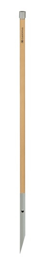 Gardena zvládnuť ClickUp! 117 x 3,2 cm nerez/drevo sivá/hnedá