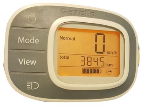 Gazelle display voor innergy e bike zilvergrijs