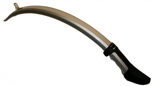 Gazelle voorspatbord sks 28 inch zilver