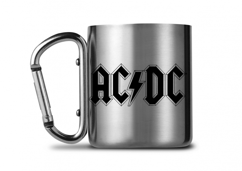 mug AC/DC silver/black 250 ml