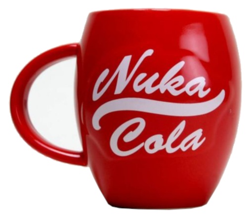 GB Eye ovale mok fallout nuka cola rood 440 ml