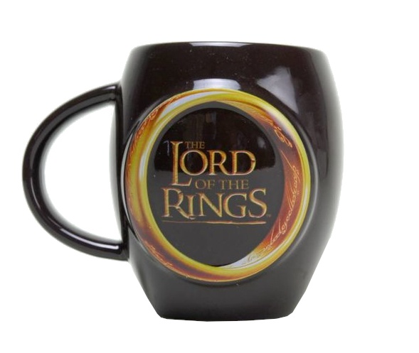 GB Eye oválny hrnček Lord Of The RingsOne Ring čierny 440 ml