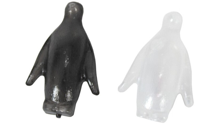 ice cubes penguin 4,5 cm black/white 10 pieces