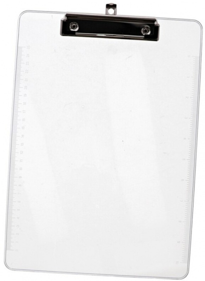 Gerimport klembord 23 x 32 cm wit