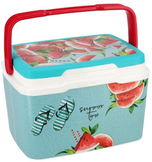 coolbox melon 5 liter 29 x 27,5 cm blue/red