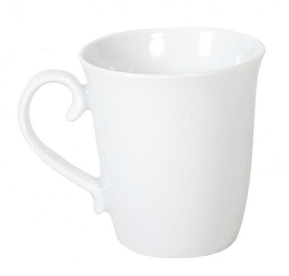 Gerimport šálka Jumbo 310 ml porcelánová biela