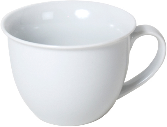 Gerimport šálka Jumbo 380 ml porcelánová biela
