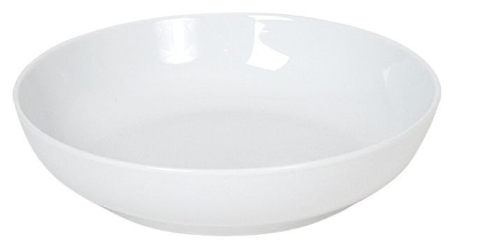 Gerimport miska 22,5 x 5 cm porcelánová biela