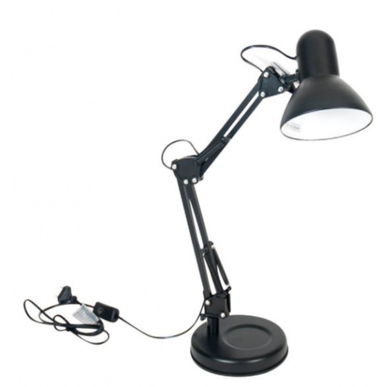 Gerimport stolná lampa Edison 37 x 42 cm 40W oceľ čierna