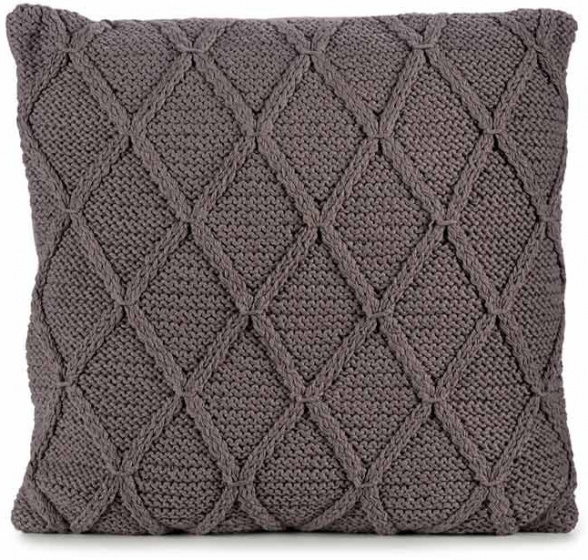 Giftdecor podsedák Kockovaný 60 x 60 cm vlna svetlo hnedá