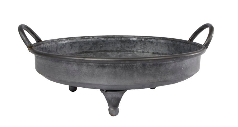 Gifts Amsterdam podnos Charlotte 23 x 10 cm oceľovo sivá