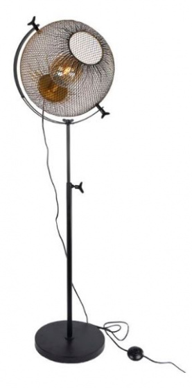 Gifts Amsterdam stojanová lampa Drôt 160 cm E27 oceľ zlatá/čierna