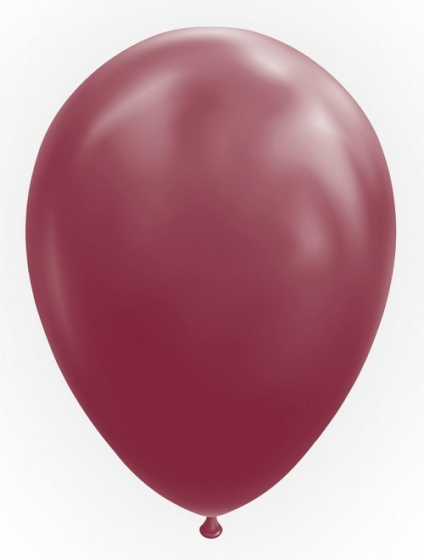 Wefiesta balóniky 30,5 cm latex bordeaux 25 kusov