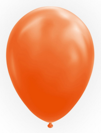Globos balóny 30,5 cm latex oranžový 100 kusov