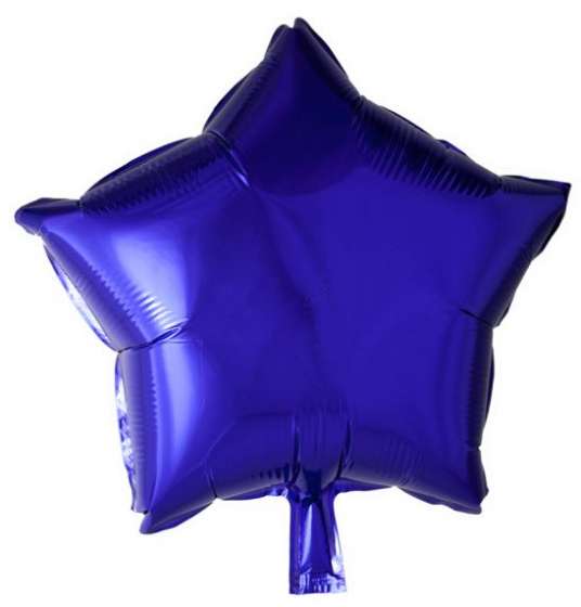 Wefiesta fóliový balónik hviezda fialový 46 cm