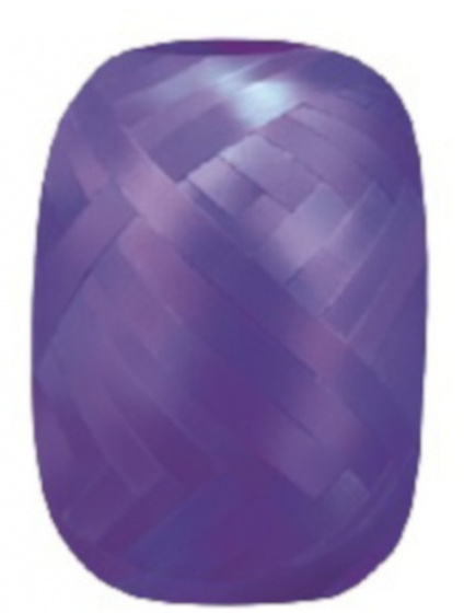 Globos Nordic cadeaulint 20 m x 5 mm polyester purper 24 stuks