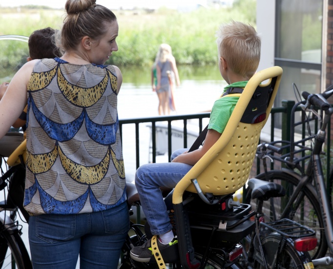 Yepp fietszitje achter maxi easyfit achter zwart