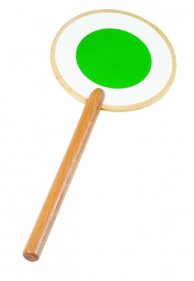 Wooden Board Signal Conducteur 16 X 38.5 cm