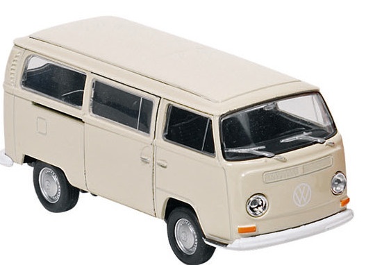 Metals Volkswagen Bus T2 (1972) Cream