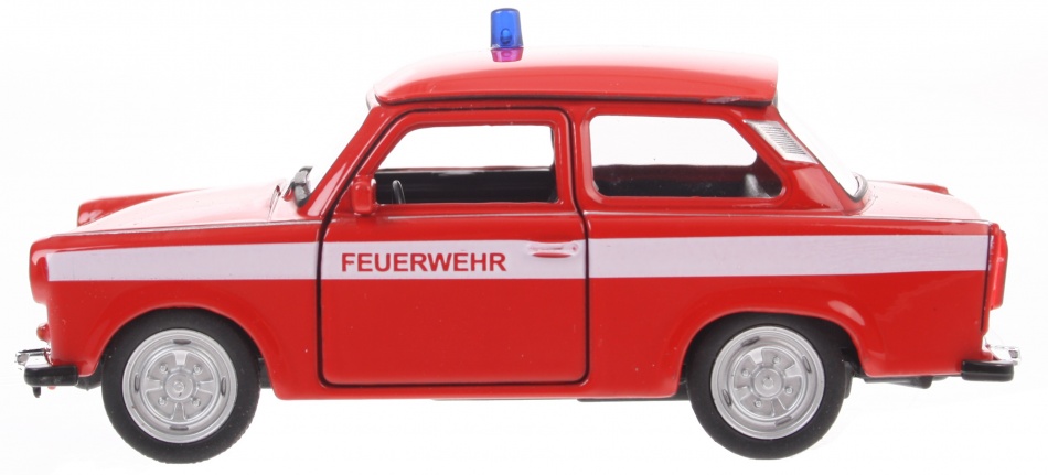 brandweer Trabant 601 red 11 cm