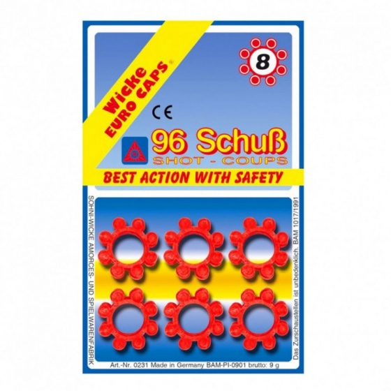 Gonher klappers ring 8 schots 12 stuks
