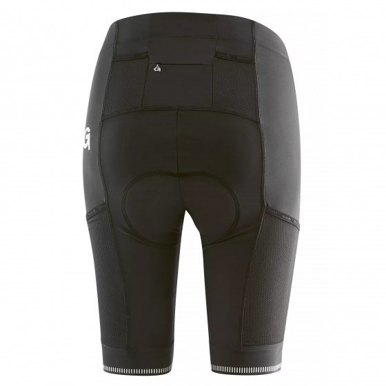 Gonso fietsbroek derita dames polyamide/elastaan zwart maat 36
