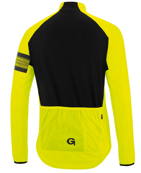 Gonso fietsjack karwendel heren polyester geel maat xl