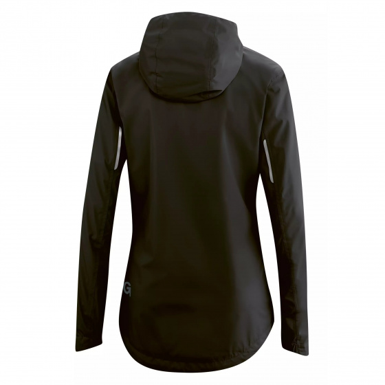 Gonso fietsjack sura light dames polyester zwart maat 32