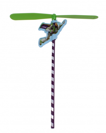 Kamparo slama vrtule Buzz Lightyear 20 cm zelená/fialová