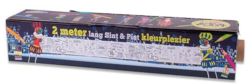 Grafix kleurplatenrol sinterklaas junior papier 2 meter